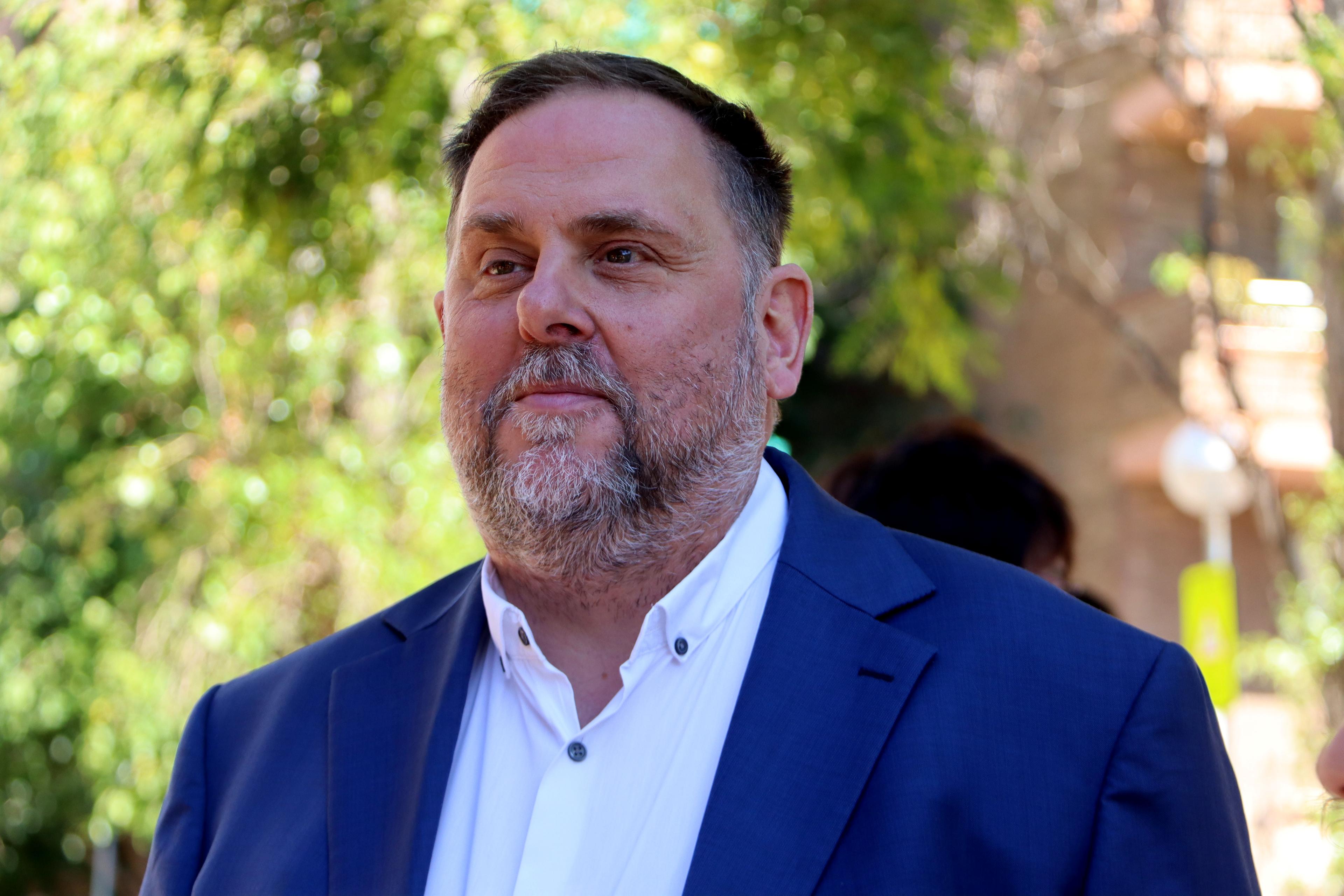 Junqueras desmenteix absolutament estar darrere del ninot de Sant Vicenç del Horts: "Insinuar-ho està fora de lloc"